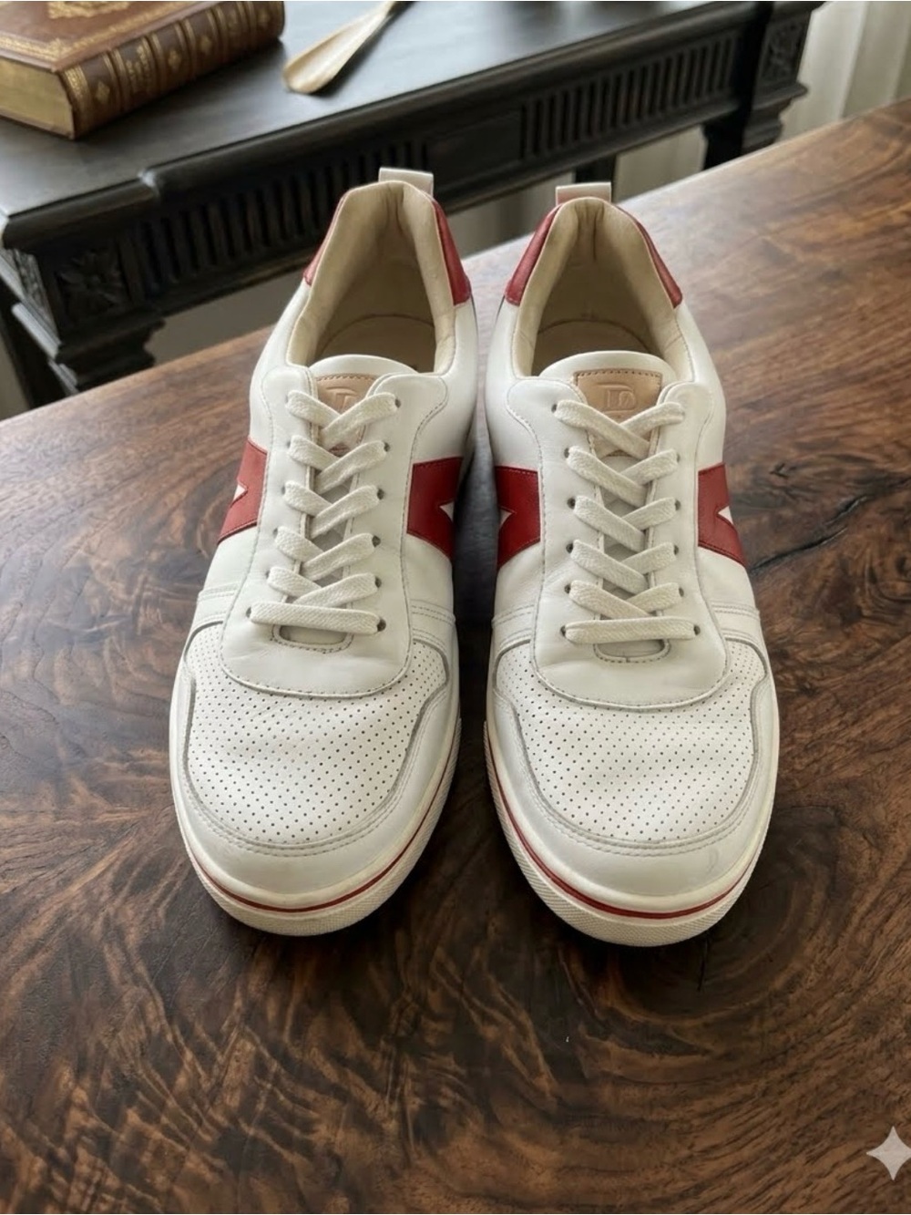 MIA Krew / Alta V Perforated Lace-Up Sneakers